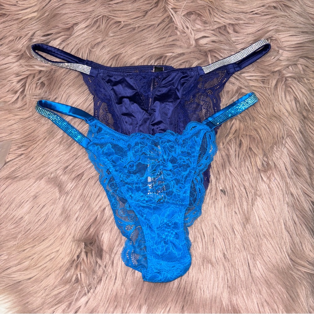 Victorias Secret BLING Brazilian Panties Bundle NWT